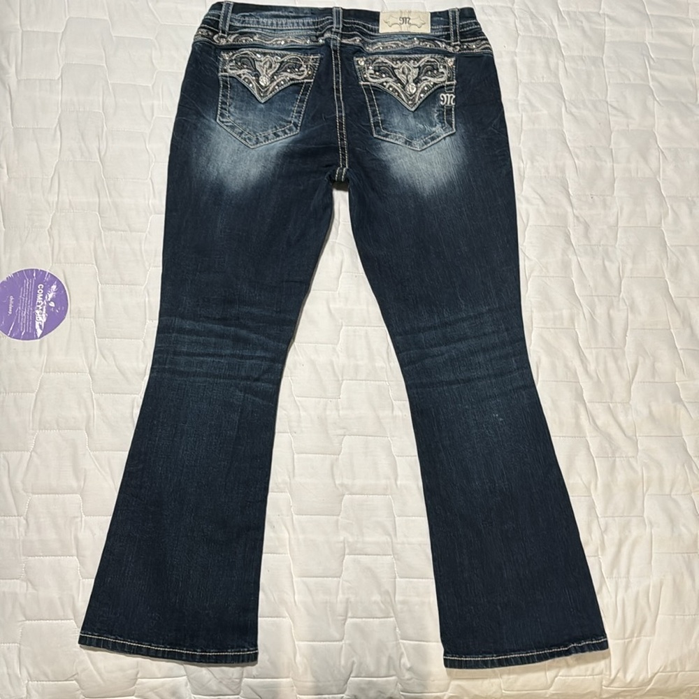 Miss Me size 32 dark blue denim - Picture 5 of 5